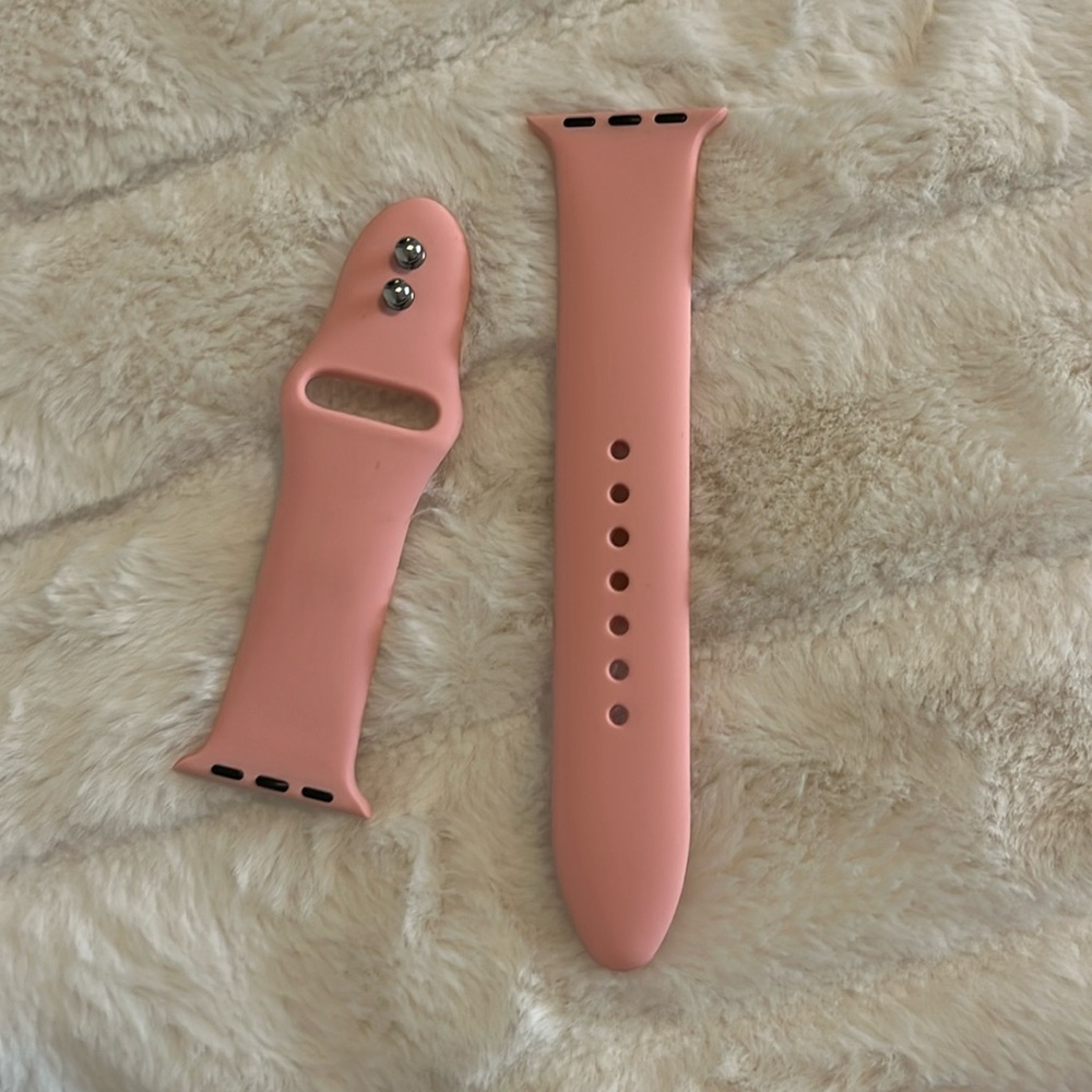 Pink Apple Watch Wrist band